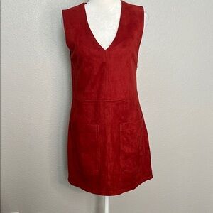 Maddy … K Faux Suede Mini Dress Size Small